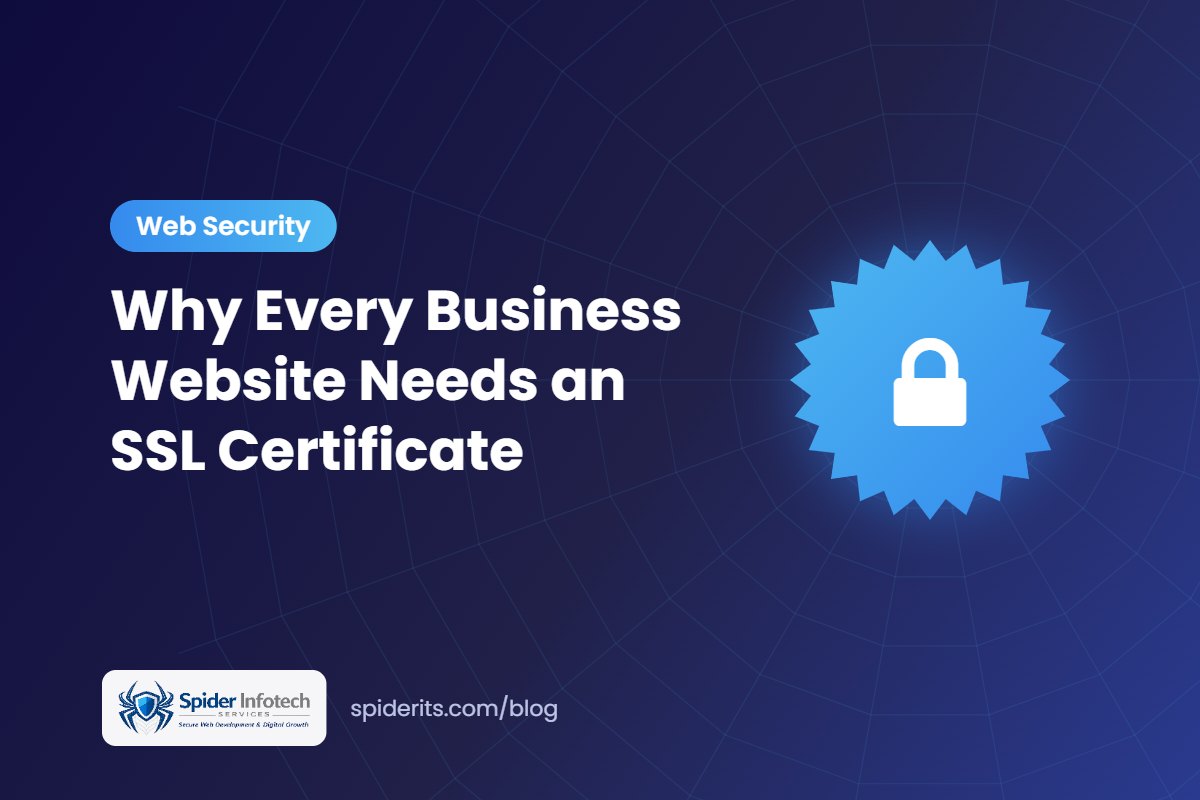 Why Every Business Website Needs an SSL Certificate — Spider Infotech Services blog
