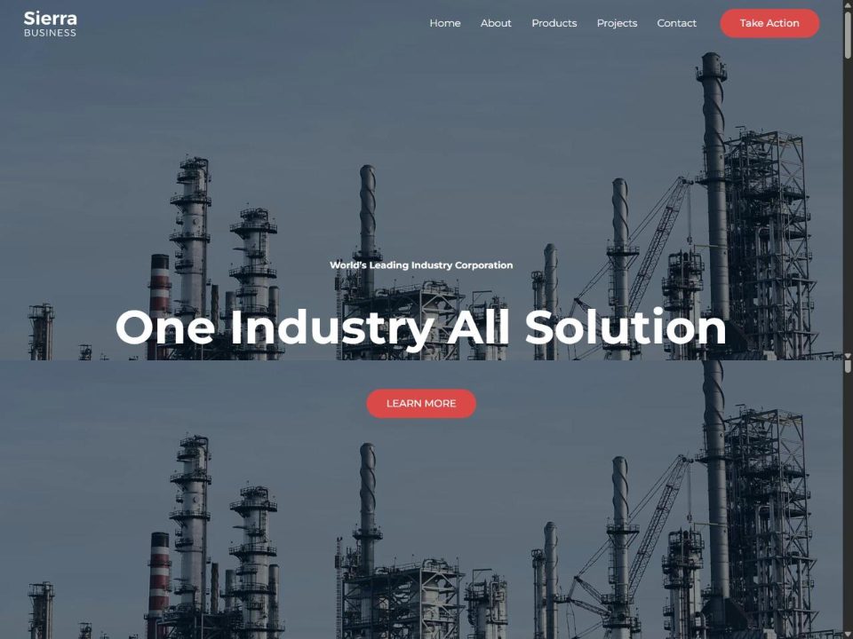 Corporate Business website demo (SITS-CO01)