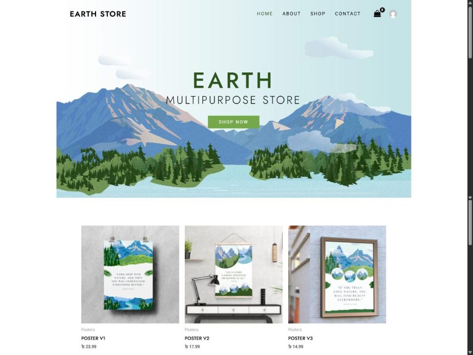 Multivendor Marketplace website demo (SITS-EC04)